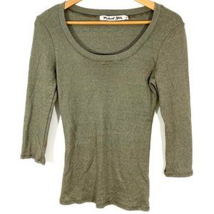 Michael Stars One Size Tee In Vintage Shine